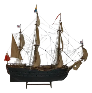 Scale Ship Model of an English Frigate