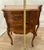 Brown Vintage French Cabinet Side Table Hidden Bar Storage Solid Walnut Hand Carved For Sale - Image 8 of 11