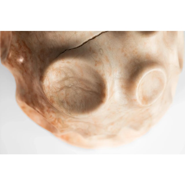 Modern Abstract Sculpture in Solid Alabaster 'Tenticle' by Mark Leblanc, 1/8 For Sale - Image 10 of 13