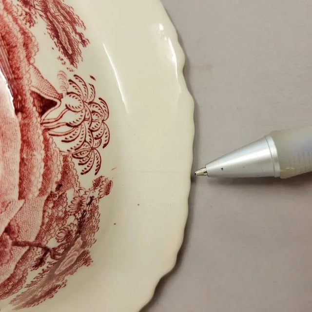 Copeland Spode's Tower Red Transferware Nesting Serving Dishes Bowls - Set of 3 For Sale - Image 9 of 10