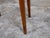 Brown French Neoclassical Style 19th Century Wooden Table with Grey Veined Marble Top For Sale - Image 8 of 12