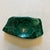 Chunk of natural malachite that can be used as a catchall, or ashtray, or vanity dish. No noticed major chips/cracks. Some...