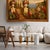 A breathtaking antique-style floral oil painting featuring dramatic roses against an ocean background. This exquisite...