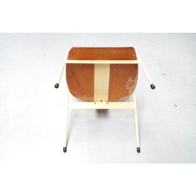 Mid-Century Modern Vintage F1 Chair by Willy Van Der Meeren for Tubax, Belgium, 1950s For Sale - Image 3 of 9