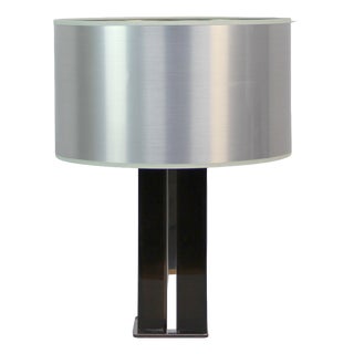 Vintage Table Lamp in Chrome Plating, 1970s For Sale