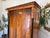 Brown Empire Columned Hall Cabinet For Sale - Image 8 of 18