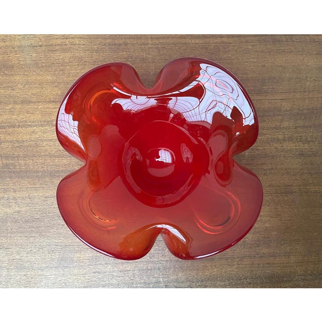 Vintage Italian Murano Glass Bowl For Sale - Image 11 of 18