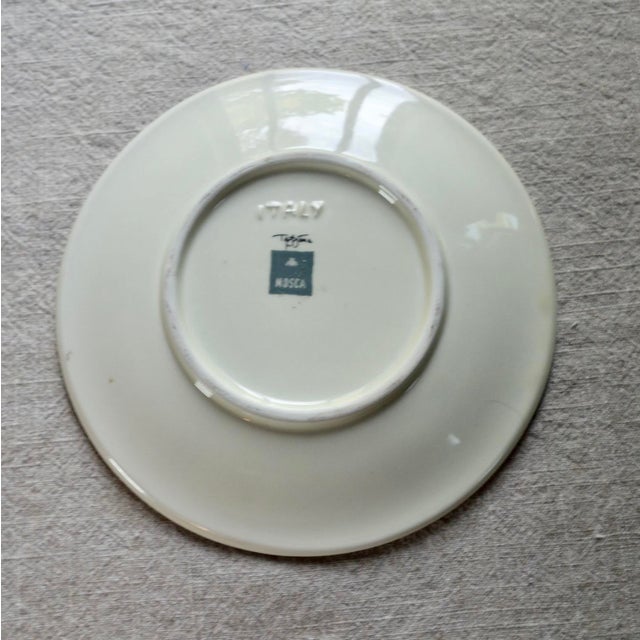 1960s Woman With Dog, Small Plates, for Nieman Marcus, Tatjana for Mosca - Pair For Sale - Image 10 of 14