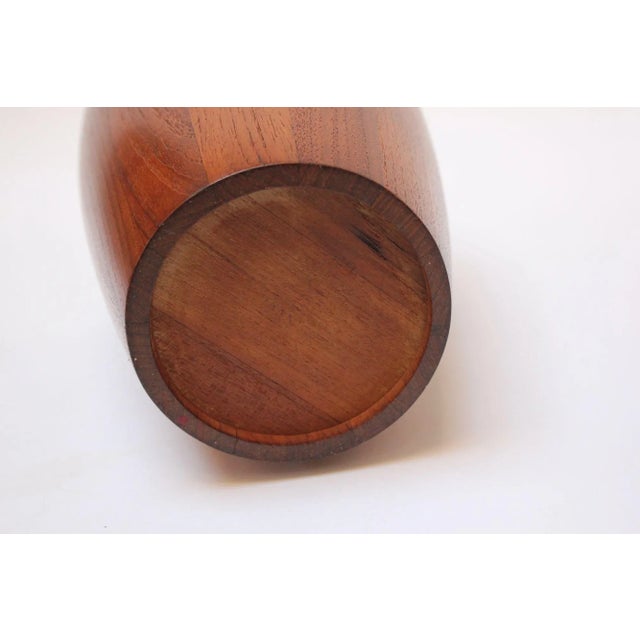 Jens Quistgaard for Dansk Denmark Teak Ice Bucket For Sale - Image 12 of 13
