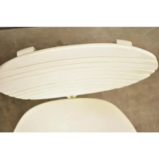 Metal Mid 20th Century Mid Century Modern Italian Wrought Iron Hairpin Leg Bentwood Accent Side Chair For Sale - Image 7 of 9