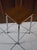 Stool in Brown Formica and Chrome-Plated Metal, 1970s For Sale - Image 3 of 10