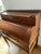 19th-C. French Louis XVI Style "Plum Pudding" Mahogany Cylinder Desk For Sale - Image 4 of 11