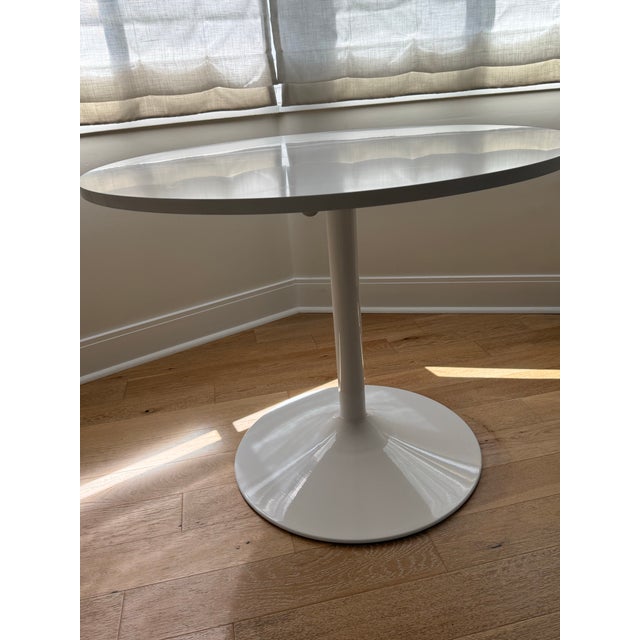 Room & Board Room and Board Pedestal Table For Sale - Image 4 of 6