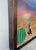 Masks We Wear, Overtaking the Past by 3rd Version (Ben Patterson) | Oil on masonite panel Coyote in a mask standing in a desert landscape. For Sale - Image 9 of 10