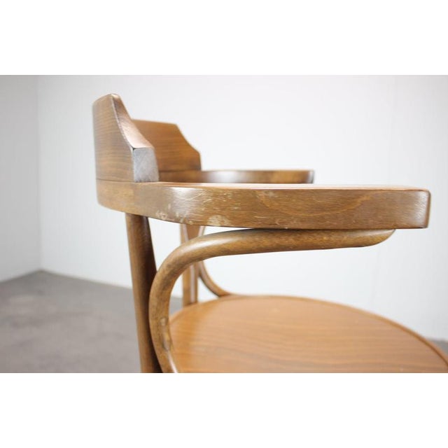 Bentwood Swivel Armchair by Michael Thonet for Ton, Former Czechoslovakia, 1993 For Sale - Image 9 of 13