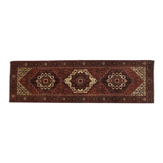 1990s Persian Bijar Runner For Sale