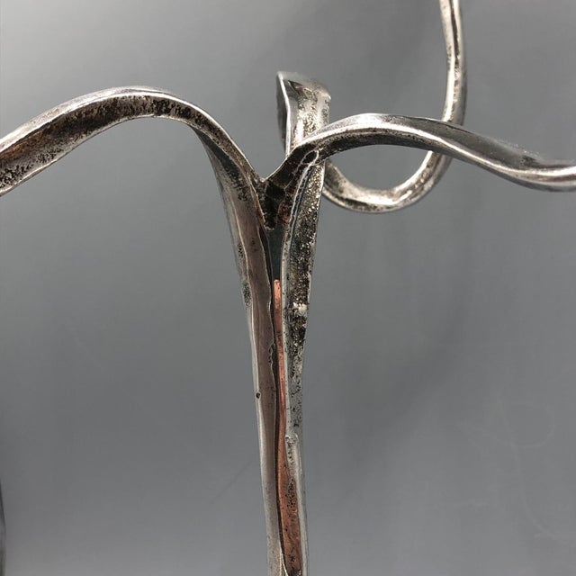 Mid-Century Brutalist Candlestick by Kurt Jesch for Amadeus/Tonini, 1970s For Sale - Image 10 of 15