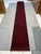 Art Deco Extra-Long Red & Navy Turkmen Bukhara-Style Wool Runner, 2'8" X 19'3" For Sale - Image 3 of 16
