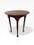 Kittinger Late 20th Century Kittinger Colonial Williamsburg Drop Leaf Round Mahogany Table For Sale - Image 4 of 15