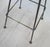 1950s 1950s Vintage Woodard Iron Swiveling Bar Height Stools-a Pair For Sale - Image 5 of 5