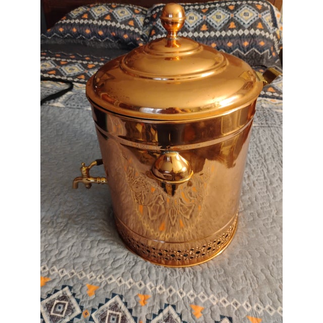 Antique Late 19th Century Copper Water Cooler For Sale - Image 6 of 10