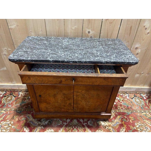 Counter Height Single-Door Cabinet For Sale - Image 9 of 11