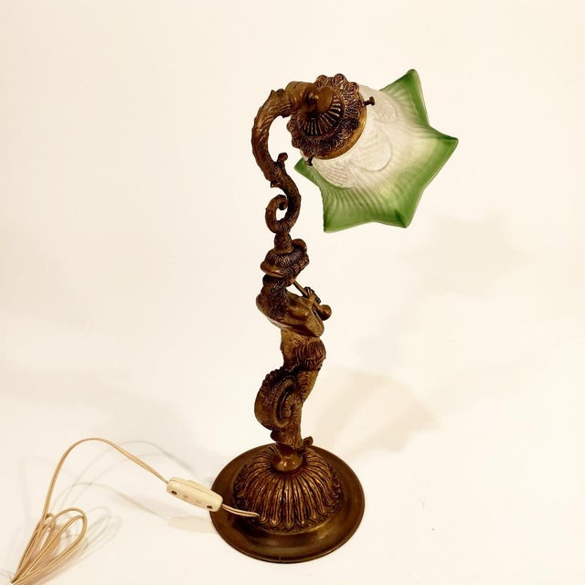 French Empire Style Table Lamp, 1920s For Sale - Image 6 of 14