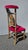 Vintage Gold Italian Rococo Red Velvet Bobbin Side Chair ~ Hollywood Regency For Sale - Image 14 of 14