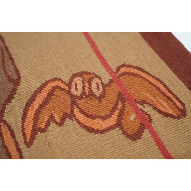 Aubusson Rug 2'9'' X 5'2'' For Sale - Image 9 of 11