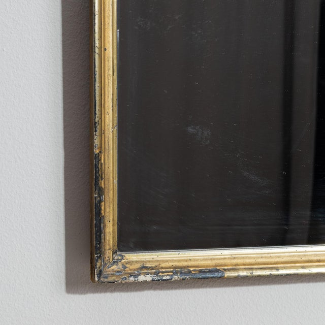 19th Century France Gold Wood Mirror For Sale - Image 10 of 10