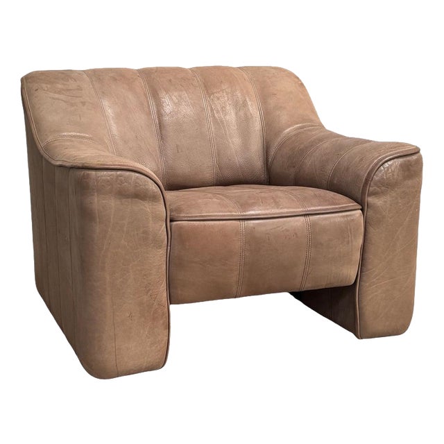 Vintage Swiss DS44 Lounge Chair from de Sede, 1970s For Sale