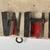 Antique Folk Art Trade Sign Advertising "Upholstering" in Raised Letters, Sawtooth Details & Rocking Chair For Sale - Image 9 of 11