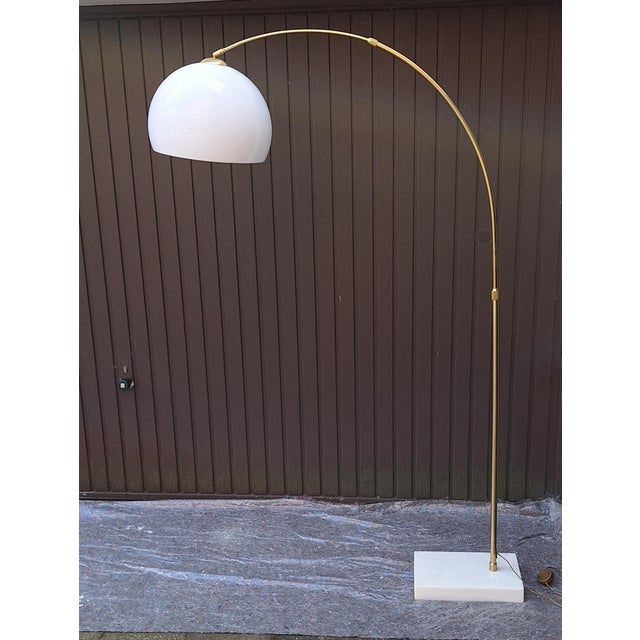 Vintage Arc Floor Lamp, 1990s For Sale - Image 6 of 13