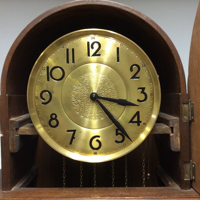 Antique Early 20th Century A. Kieninger German Grandfather Clock Chairish