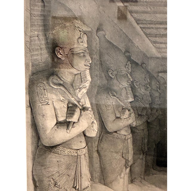 English “Interior of the Temple of Abu Simbel, November 9th, 1836, Nubia” by David Roberts For Sale - Image 3 of 10