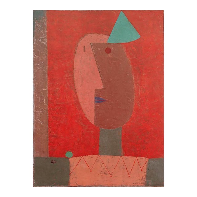 Paul Klee 'Clown' Archival Pigment Print Unframed Reproduction For Sale