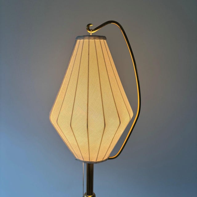 Mid-Century Modern Floor Lamp by Hans Bergström, Sweden, 1950s For Sale - Image 4 of 12