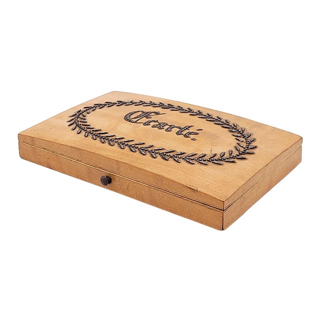 Vintage Deck of Pan Am Playing Cards in 19th-Century French Card Box For Sale