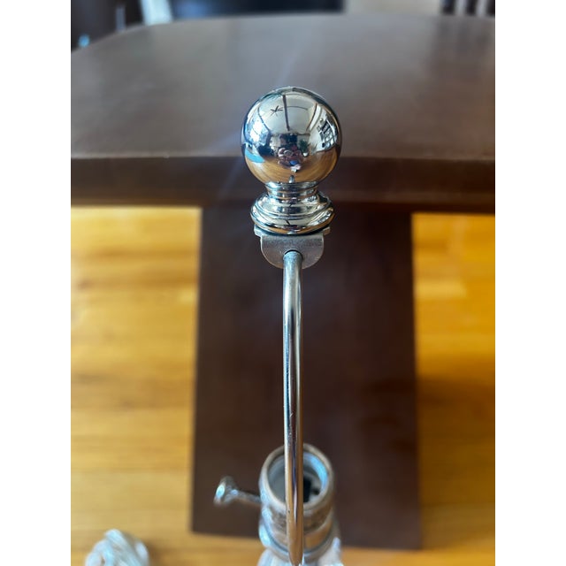 1980s Moderrn Solid Glass Lamp For Sale In Cincinnati - Image 6 of 6