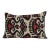 Silk Uzbek Ikat Velvet Hand Made Pillow Cushion For Sale