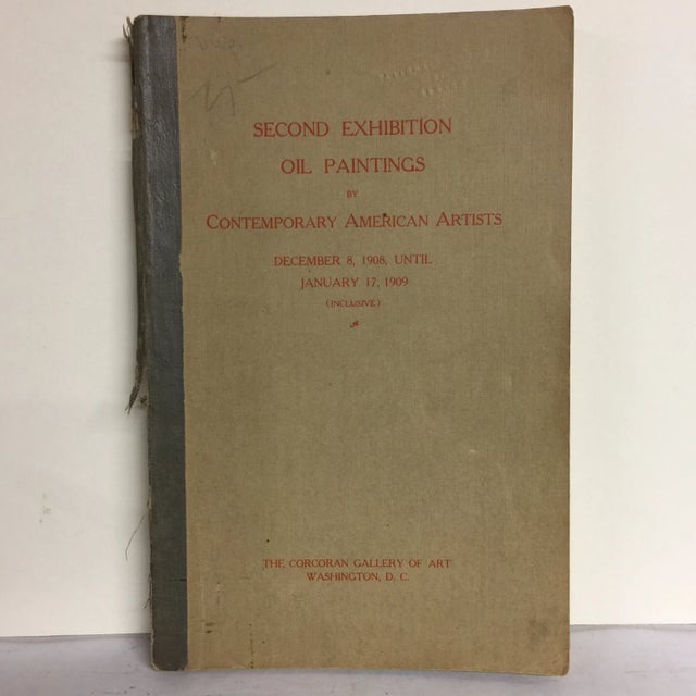 Second Exhibition of Oil Paintings by Contemporary American Artists, Corcoran Gallery of Art, Washington, DC, 1908. First...