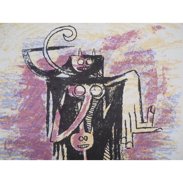 Wifredo Lam, Esprits Primals, Lithograph For Sale - Image 5 of 6