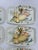 Ceramic Vintage Mancioli Italian Hand-Painted Onion Divided Serving Platter Plates | Made in Italy, Set of 6 For Sale - Image 7 of 10