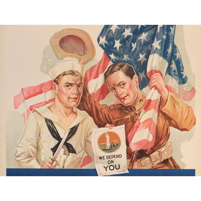 Date: 1917 Size: 20 x 30 inches About the Poster: The title is a quote attributed to U.S. Secretary of the Treasury,...