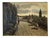 Gino Romiti, Rural Landscape, 1960s, Oil Painting on Panel For Sale