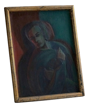 Danish Artist, Portrait, Early 20th Century, Oil on Canvas