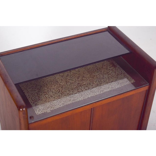 Small Art Deco 2-Door Bar Cabinet, 1920w For Sale - Image 6 of 7