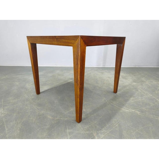 1960s Square Coffee Table by Severin Hansen for Haslev, Denmark 1960s For Sale - Image 5 of 10