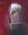 Katherine The Warrior by Elena Burykina | Oil on panel Portrait of a figure in a warrior helmet. For Sale