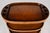 English Late 20th Century Judson Rothschild Style Walnut Three-Tier Bar Cart for the Rothschild Collection For Sale - Image 3 of 7